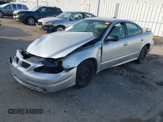 2004 Pontiac Grand Am SE1 with VIN 1G2NF52E84M600147, listed as a IAAI auction lot 41092175 with 1 mi miles. Bid and sale history available at carsss.com. Image 2.