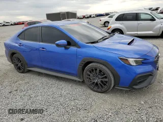 2023 Subaru WRX Premium with VIN JF1VBAF66P9813422, listed as a Copart auction lot 53301575 with 6,630 mi miles and Salvage title. Bid and sale history available at DreamBid. Image 4.