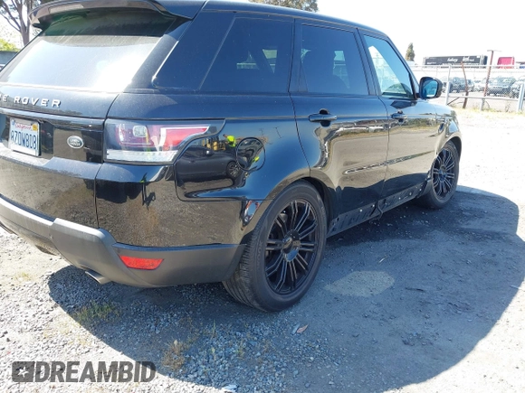 2015 Land Rover Range Rover Sport HSE with VIN SALWR2VF2FA530605, listed as a IAAI auction lot 42023941 with 73,087 mi miles. Bid and sale history available at carsss.com. Image 4.