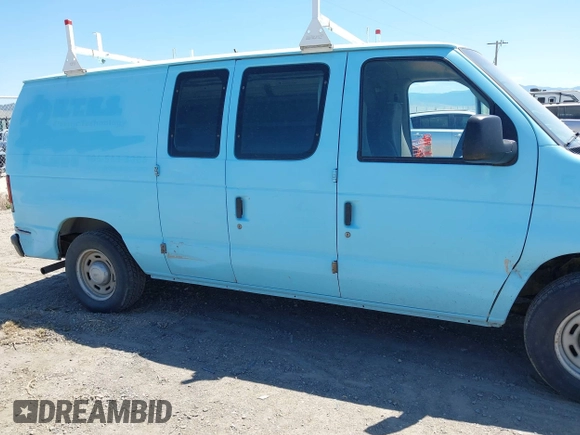 2005 Ford Econoline Cargo with VIN 1FTRE14W65HA61455, listed as a IAAI auction lot 42608448 with 116,244 mi miles and . Bid and sale history available at DreamBid. Image 6.