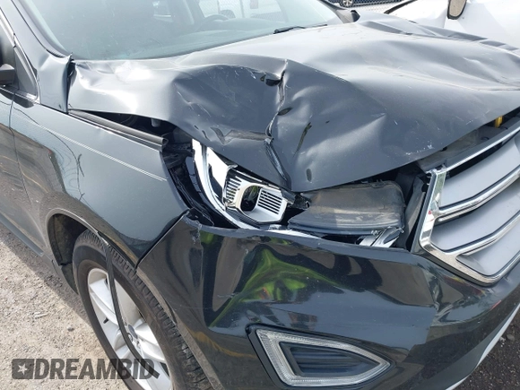 2015 Ford Edge SEL with VIN 2FMTK4J88FBB05259, listed as a IAAI auction lot 42043247 with 128,987 mi miles. Bid and sale history available at carsss.com. Image 18.