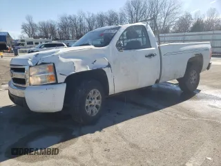 2008 Chevrolet Silverado 1500 Work Truck with VIN 1GCEK14C78Z332678, listed as a Copart auction lot 46855235 with 177,794 mi miles and Salvage Title. Bid and sale history available at carsss.com. Image 1.