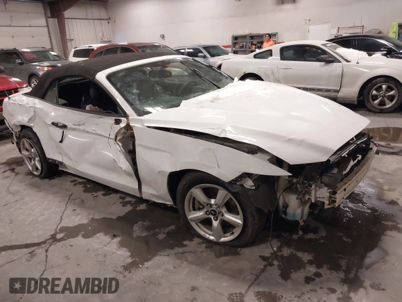 2016 Ford Mustang V6 with VIN 1FATP8EM3G5280017, listed as a IAAI auction lot 41608143 with 124,592 mi miles and . Bid and sale history available at DreamBid. Image 1.