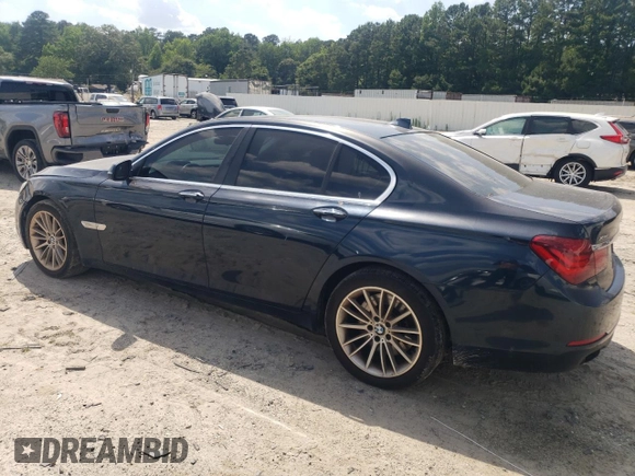 2013 BMW 7 Series 750i xDrive with VIN WBAYB6C54DD224102, listed as a Copart auction lot 60791495 with 126,218 mi miles and Clean title. Bid and sale history available at DreamBid. Image 2.