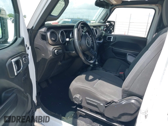 2018 Jeep Wrangler Unlimited Sport S z VIN 1C4HJXDG4JW298647, wystawiony jako IAAI lot #41930817 z przebiegiem 64 761 mil mil oraz . Historia ofert i sprzedaży dostępna na DreamBid. Obrazek 5.