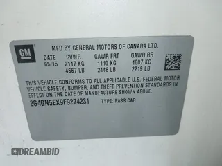 2015 Buick Regal Premium I с VIN 2G4GN5EX9F9274231, выставлен на аукционе IAAI как лот 42217768 с пробегом 119 267 миль миль и . История ставок и продаж доступна на DreamBid. Изображение 9.