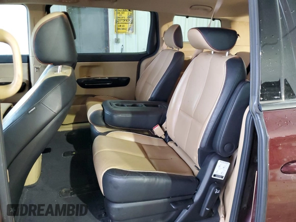 2016 Kia Sedona SX with VIN KNDMC5C1XG6184283, listed as a Copart auction lot 47830095 with 109,445 mi miles and Salvage Title. Bid and sale history available at carsss.com. Image 11.