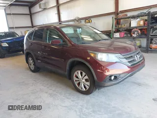 2013 Honda CR-V EX-L with VIN 5J6RM4H70DL042591, listed as a IAAI auction lot 41683411 with 99,577 mi miles. Bid and sale history available at carsss.com. Image 1.