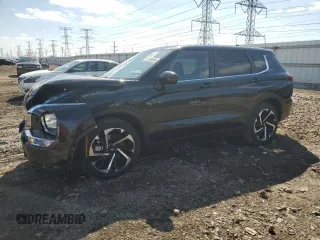 2024 Mitsubishi Outlander SE z VIN JA4J4VA87RZ080331, wystawiony jako Copart lot #50969585 z przebiegiem 5 114 mil mil oraz Szkoda całkowita • Salvage title. Historia ofert i sprzedaży dostępna na DreamBid. Obrazek 1.