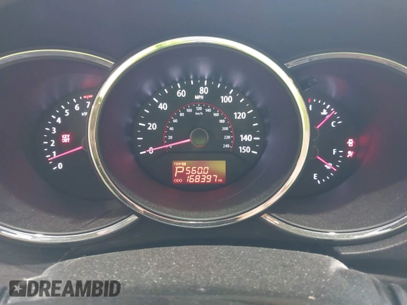 2013 Kia Sorento EX with VIN 5XYKU4A20DG313084, listed as a IAAI auction lot 41976552 with 168,397 mi miles and . Bid and sale history available at carsss.com. Image 7.