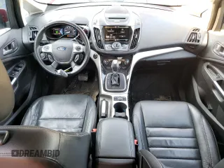 2015 Ford C-Max Energi SEL with VIN 1FADP5CU7FL101932, listed as a Copart auction lot 63299754 with 105,291 mi miles and Non Repairable. Bid and sale history available at carsss.com. Image 8.