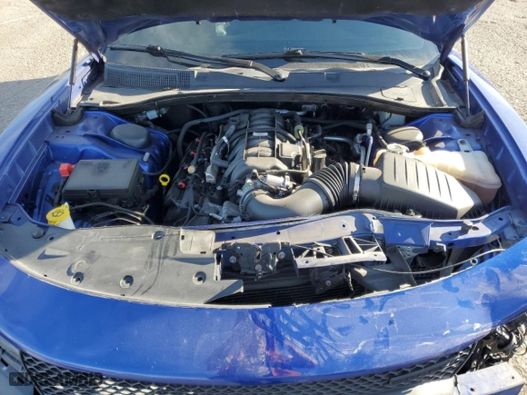 2021 Dodge Charger R/T with VIN 2C3CDXCT5MH652229, listed as a Copart auction lot 48712415 with 54,863 mi miles and Salvage Title. Bid and sale history available at carsss.com. Image 11.