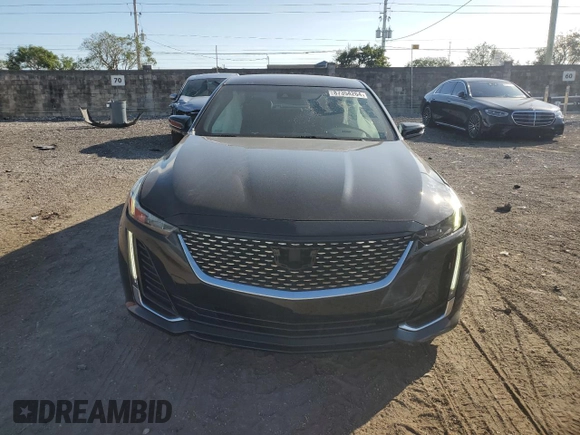 2021 Cadillac CT5 Premium Luxury with VIN 1G6DN5RK2M0108486, listed as a Copart auction lot 87354264 with 39,695 mi miles and Salvage Title. Bid and sale history available at carsss.com. Image 5.