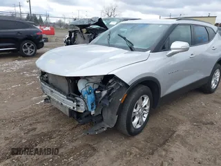 2020 Chevrolet Blazer LT with VIN 3GNKBCRS1LS637802, listed as a IAAI auction lot 41220166 with 113,962 mi miles and . Bid and sale history available at DreamBid. Image 2.