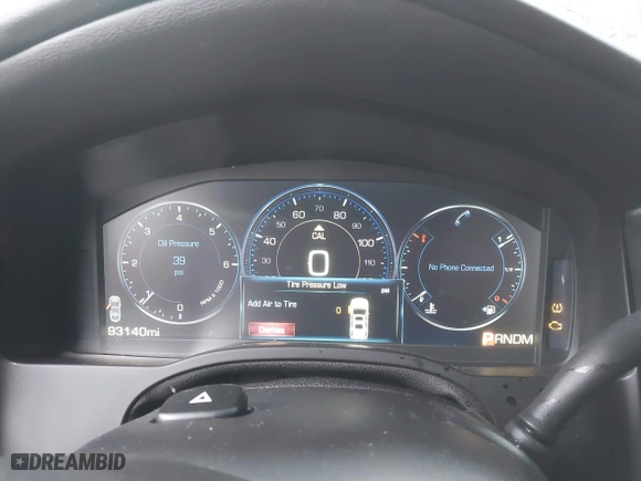 2015 Cadillac Escalade Premium with VIN 1GYS4CKJXFR293277, listed as a IAAI auction lot 41657816 with 93,140 mi miles. Bid and sale history available at carsss.com. Image 7.