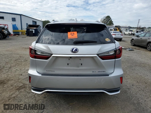 2018 Lexus RX with VIN JTJDGKCA8J2003809, listed as a Copart auction lot 87351074 with Not Provided miles and Salvage Title. Bid and sale history available at carsss.com. Image 6.