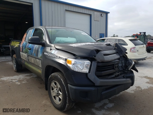 2016 Toyota Tundra 2WD Truck SR with VIN 5TFRM5F16GX099935, listed as a Copart auction lot 33724831 with 98,291 mi miles and Salvage Title. Bid and sale history available at carsss.com. Image 1.
