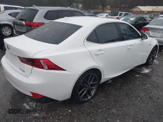 2014 Lexus IS 350 with VIN JTHBE1D25E5007336, listed as a IAAI auction lot 41740415 with 112,349 mi miles and . Bid and sale history available at DreamBid. Image 4.