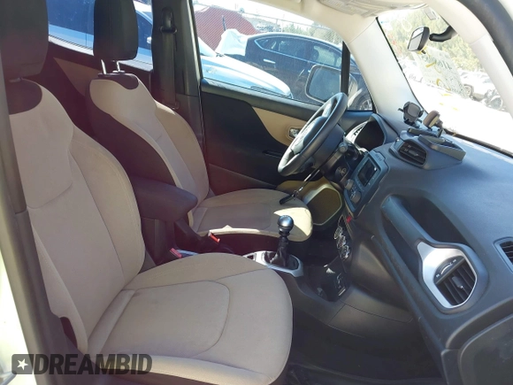 2016 Jeep Renegade Sport with VIN ZACCJAAW9GPE32450, listed as a IAAI auction lot 41680857 with 130,988 mi miles and . Bid and sale history available at carsss.com. Image 5.