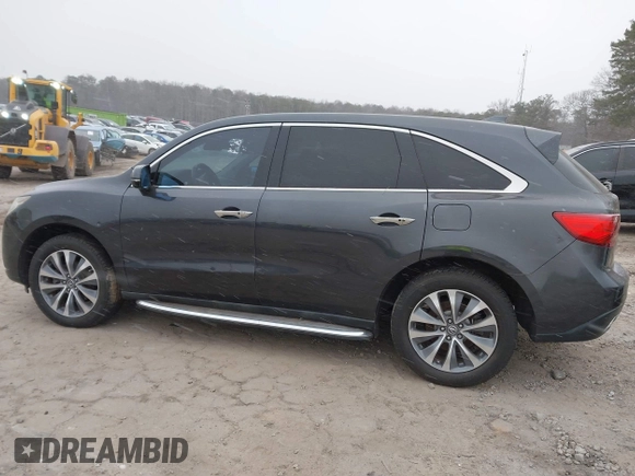 2016 Acura MDX w/Tech with VIN 5FRYD3H40GB018685, listed as a IAAI auction lot 41394033 with 148,990 mi miles. Bid and sale history available at carsss.com. Image 14.