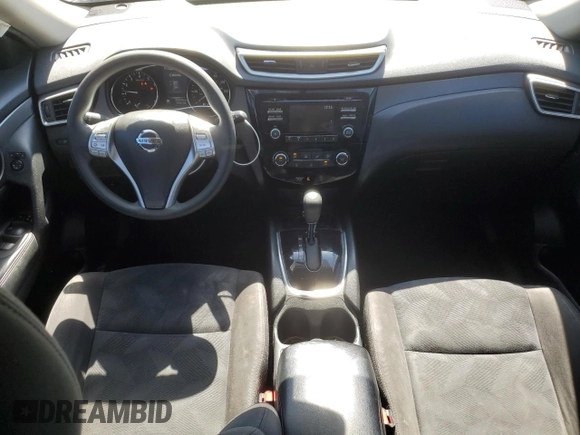 2015 Nissan Rogue S with VIN KNMAT2MT7FP578544, listed as a Copart auction lot 48257265 with 209,632 mi miles and Salvage Title. Bid and sale history available at DreamBid. Image 8.