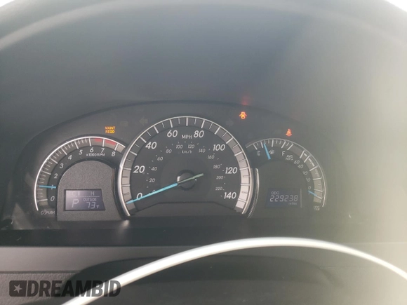 2014 Toyota Camry L with VIN 4T1BF1FK2EU384302, listed as a Copart auction lot 53129445 with 229,238 mi miles and Salvage Title. Bid and sale history available at DreamBid. Image 9.