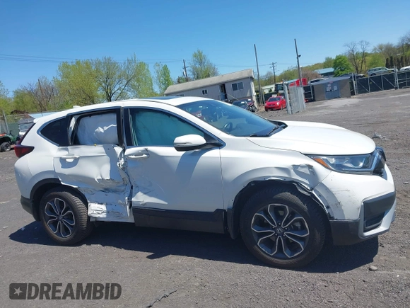 2021 Honda CR-V EX-L with VIN 2HKRW2H87MH678152, listed as a IAAI auction lot 42132825 with 35,241 mi miles and . Bid and sale history available at DreamBid. Image 13.