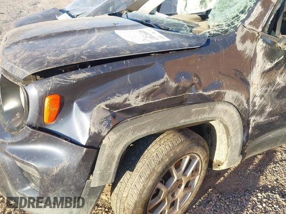 2021 Jeep Renegade Jeepster with VIN ZACNJDAB3MPM12310, listed as a IAAI auction lot 40997587 with 125,165 mi miles and . Bid and sale history available at DreamBid. Image 6.