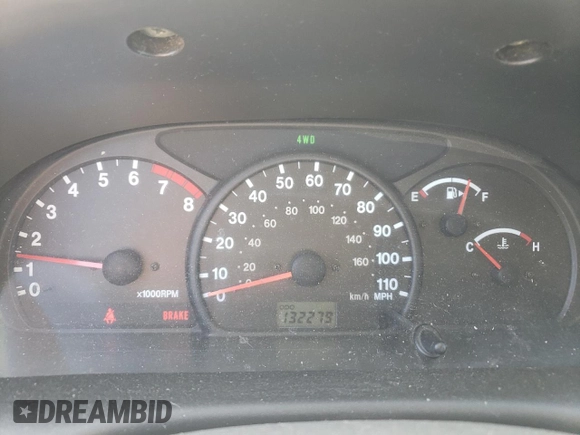 2002 Chevrolet Tracker z VIN 2CNBJ13C026951435, wystawiony jako Copart lot #57782784 z przebiegiem 132 279 mil mil oraz Szkoda całkowita • Salvage title. Historia ofert i sprzedaży dostępna na DreamBid. Obrazek 9.