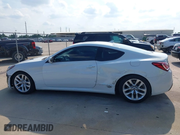 2013 Hyundai Genesis Coupe Premium with VIN KMHHT6KD8DU105294, listed as a IAAI auction lot 42408028 with 148,365 mi miles and . Bid and sale history available at DreamBid. Image 14.