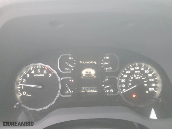 2018 Toyota Tundra 4WD SR5 with VIN 5TFDY5F12JX682850, listed as a Copart auction lot 79862604 with 145,083 mi miles and Salvage Title. Bid and sale history available at carsss.com. Image 9.