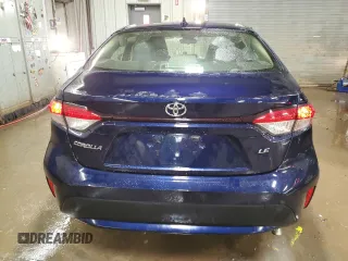 2020 Toyota Corolla LE with VIN JTDEPRAE6LJ065708, listed as a Copart auction lot 51184125 with 18,794 mi miles and Salvage Title. Bid and sale history available at carsss.com. Image 6.