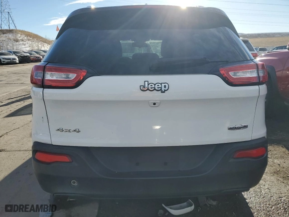 2016 Jeep Cherokee Altitude with VIN 1C4PJMCB6GW148886, listed as a Copart auction lot 43605415 with 119,331 mi miles and Salvage Title. Bid and sale history available at carsss.com. Image 6.
