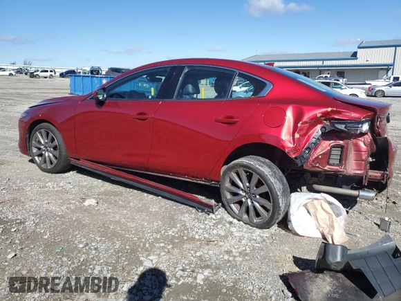 2019 Mazda 3 Premium with VIN 3MZBPAEMXKM103980, listed as a Copart auction lot 47821985 with 95,329 mi miles and Salvage Title. Bid and sale history available at DreamBid. Image 2.