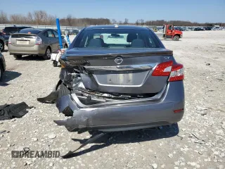 2015 Nissan Sentra SR with VIN 3N1AB7AP1FY372953, listed as a Copart auction lot 88982245 with 162,610 mi miles and Salvage Title. Bid and sale history available at DreamBid. Image 6.
