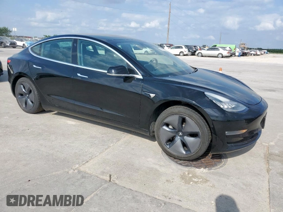 2019 Tesla Model 3 Mid Range with VIN 5YJ3E1EA0KF406368, listed as a Copart auction lot 55085905 with 139,295 mi miles and Clean Title. Bid and sale history available at DreamBid. Image 4.