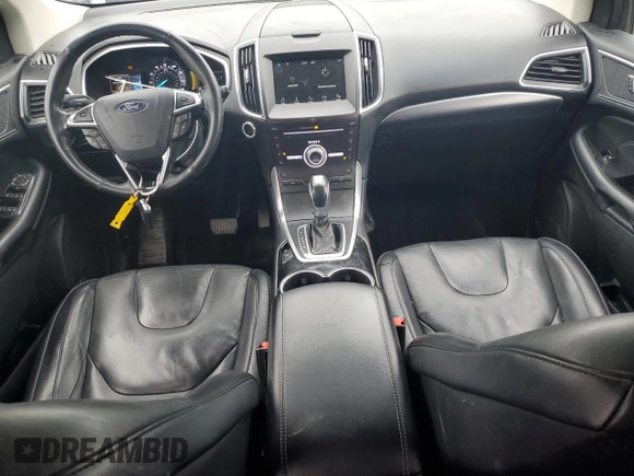 2018 Ford Edge Titanium with VIN 2FMPK4K92JBB07087, listed as a Copart auction lot 52729325 with 117,886 mi miles and Salvage Title. Bid and sale history available at carsss.com. Image 8.