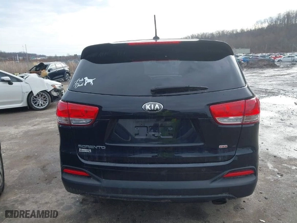 2016 Kia Sorento LX with VIN 5XYPG4A38GG124550, listed as a IAAI auction lot 41444386 with 170,095 mi miles. Bid and sale history available at carsss.com. Image 16.