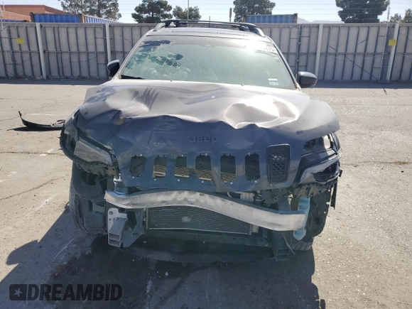 2021 Jeep Cherokee 80th Anniversary with VIN 1C4PJMMX2MD106233, listed as a Copart auction lot 52980415 with 77,979 mi miles and Salvage title. Bid and sale history available at DreamBid. Image 5.