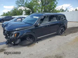 2024 Kia Telluride EX with VIN 5XYP34GC6RG443368, listed as a Copart auction lot 55269635 with Not provided miles and Salvage title. Bid and sale history available at DreamBid. Image 1.