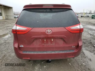 2016 Toyota Sienna XLE with VIN 5TDYK3DC8GS704389, listed as a Copart auction lot 48243405 with 92,755 mi miles and Clean Title. Bid and sale history available at carsss.com. Image 6.