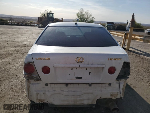 2001 Lexus IS 300/350 z VIN JTHBD182610020231, wystawiony jako Copart lot #52569225 z przebiegiem 211 525 mil mil oraz Szkody całkowita. Historia ofert i sprzedaży dostępna na DreamBid. Obrazek 6.
