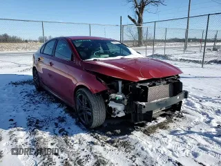 2020 Kia Forte GT-Line with VIN 3KPF34AD8LE207323, listed as a Copart auction lot 45308585 with 113,961 mi miles and Salvage Title. Bid and sale history available at carsss.com. Image 10.