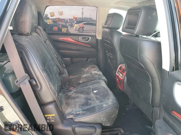 2013 Infiniti JX35 with VIN 5N1AL0MM4DC311746, listed as a Copart auction lot 79057304 with 153,074 mi miles and Salvage Title. Bid and sale history available at carsss.com. Image 11.