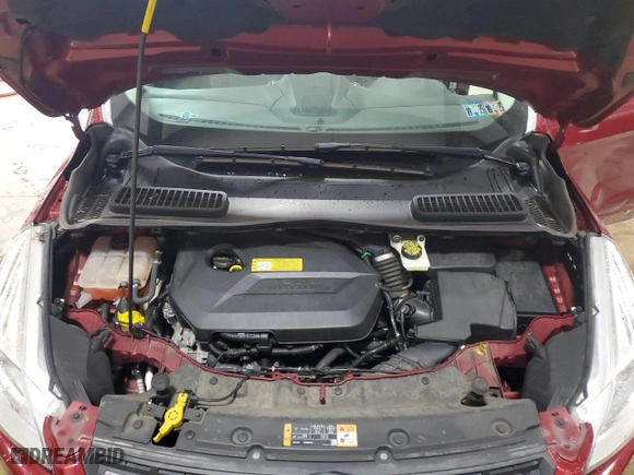 2014 Ford Escape SE with VIN 1FMCU9GX1EUB25951, listed as a Copart auction lot 51610025 with 98,091 mi miles and Salvage Title. Bid and sale history available at carsss.com. Image 14.
