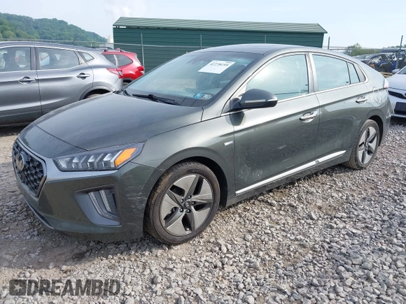 2020 Hyundai Ioniq Limited z VIN KMHC05LC7LU241773, wystawiony jako IAAI lot #42278195 z przebiegiem 64 754 mil mil oraz . Historia ofert i sprzedaży dostępna na DreamBid. Obrazek 17.