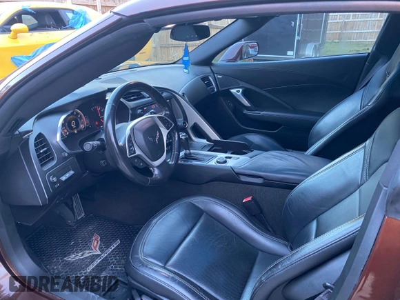 2015 Chevrolet Corvette 2LT with VIN 1G1YD2D79F5112312, listed as a Copart auction lot 78757304 with 64,492 mi miles and Clean Title. Bid and sale history available at carsss.com. Image 9.