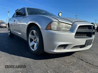 2013 Dodge Charger Police with VIN 2C3CDXAT0DH676876, listed as a Copart auction lot 48818865 with 147,064 mi miles and Clean Title. Bid and sale history available at carsss.com. Image 1.