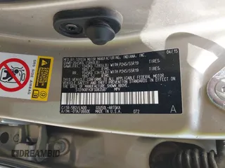 2015 Toyota Highlander Limited with VIN 5TDYKRFH3FS083587, listed as a IAAI auction lot 42045652 with Not provided miles and . Bid and sale history available at DreamBid. Image 9.