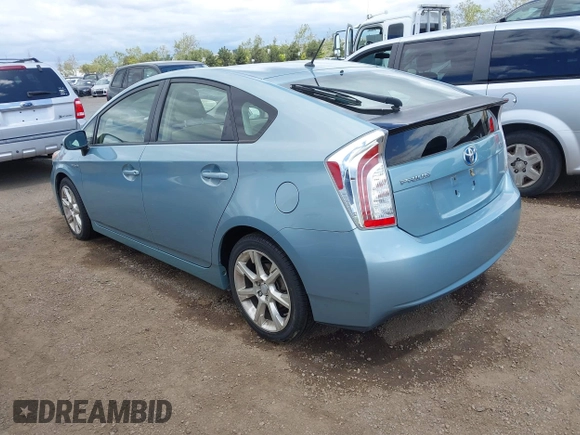2014 Toyota Prius Four with VIN JTDKN3DU9E1808146, listed as a IAAI auction lot 42054435 with 86,915 mi miles. Bid and sale history available at carsss.com. Image 3.